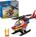 Produktbild: LEGO® Feuerwehrhubschrauber (60411), LEGO City Konstruktionsspielsteine, (85 St), Made in Europe