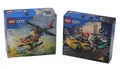 Produktbild: LEGO CITY: Feuerwehrhubschrauber (60411) + LEGO City Go-Karts (60400)