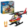 Produktbild: LEGO City 60411 Feuerwehrhubschrauber Bausatz, Mehrfarbig