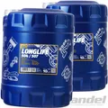 Produktbild: 2x 10 Liter 5W-30 MANNOL LONGLIFE MOTORÖL passend für VW 504/700 BMW LL-04