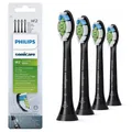 Produktbild: 4x Końcówki do szczoteczek Philips Sonicare Optimal Black W2 HX6064/11