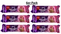 Produktbild: 6er-Pack PARLE Hide & Seek Fab Erdbeer Strawberry Kekse 112g