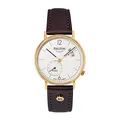 Produktbild: Bruno Söhnle Unisex Analog Quarz Uhr mit Kalbsleder Armband 17-33192-261