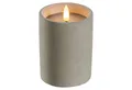 Produktbild: LEONARDO LED-Kerze SILENZIO, Ø 8 x H 10 cm, Grau, Weiß, Beton, Kunststoff, Batteriebetrieben