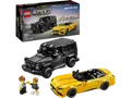 Produktbild: LEGO Speed Champions 76924 Mercedes-AMG G 63 & SL Bausatz, Mehrfarbig