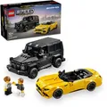 Produktbild: LEGO Speed Champions 76924 Mercedes AMG G 63 und AMG SL 63, ab 10 Jahre, 808 Teile