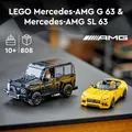 Produktbild: LEGO Speed Champions Mercedes-AMG G 63 & Mercedes-AMG SL 63, Bauset Minifiguren