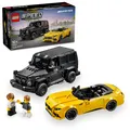 Produktbild: Mercedes-AMG G 63 & Mercedes-AMG SL 63  LEGO Speed Champions 76924 N06/24