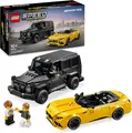 Produktbild: LEGO Speed Champions Mercedes-AMG G 63 & Mercedes-AMG SL 63, Bauset, Rennwagen 