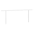 Produktbild: vidaXL Markise Stützen für Markisen Weiß 600x245 cm Eisen