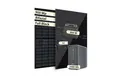 Produktbild: VALE Balkonkraftwerk Kompaktes Solaranlage Set Bifazial mit Speicher & Wechselrichter, (im Set mit Marstek Speicher & Wechselrichter, Full Black, 880-920 Wp), Plug&Play, BKW, Solarmodul, Photovoltaik Set, Wifi, App-Steuerung