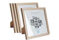 Produktbild: M MERCEO Bilderrahmen, 4er Set 20x20cm Bilderrahmen in natur (MDF, Acrylglas, aufstellbar)