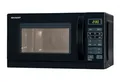 Produktbild: Sharp  R-642BKW 800W Freistehend Mikrowellenofen mit Grill - Schwarz, 20L