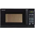 Produktbild: Sharp R-642BKW Flache Mikrowelle Kombiniert 20 L 800 W Schwarz