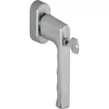 Produktbild: HOPPE Fenstergriff abschließbar Hamburg 0700S/UD9020 Farbe: F9 - Alu Stahl
