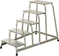 Produktbild: Krause Montagetritt, 5 Stufen, Höhe 1,00 m, 13,5 kg 93794