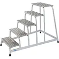 Produktbild: Krause Montagetritt Stabilo, 805058, bis 150kg, 5 Stufen, 81 x 100 x 140cm