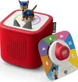 Produktbild: Tonies Toniebox 2 Rot - Play Set Paw Patrol Chase, Spielzeug-Spieldose, 1 Jahr(e), 815 g, Rot