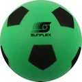 Produktbild: Sunflex Softfußball Grün | Schaumstoff Fußball für Indoor und Outdoor | Softfußball 20cm | Softball für Kinder ab 36 Monaten | Schaumstoffball drinnen und draußen