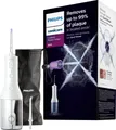 Produktbild: Philips Sonicare Munddusche kabelloser Power Flosser 3000 HX3826, Aufsätze: 2 St., Quad Stream-Technologie, 2 Modi für die Reinigung, 3 Intensitätsstufen