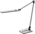 Produktbild: Hansa-by-styro Hansa LED Tischleuchte Wave, 3000 - 5800 K, 8,5 W, stufenlos dimmbar, Memoryfunktion, 8,5 W, silber-gebürstet 660885