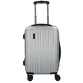 Produktbild: bugatti Lima 2.0 4-Rollen Kabinentrolley 55 cm mit Doppelrollen  silberfarben