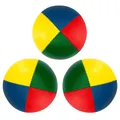 Produktbild: Diabolo Freizeitsport Jonglierbälle (vierfarbig) - 3er Set, Ø 58mm, 90g Soft