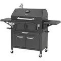 Produktbild: El Fuego Holzkohlegrill Grand Ontario 81 cm x 46 cm Schwarz