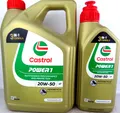 Produktbild: Castrol Power1 20W-50 4T Öl Motorrad 20W50 MA-2 API SN Motoröl 5Liter /4+1 Liter