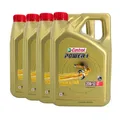 Produktbild: CASTROL Power 1 4T 20W-50 2-Rad Motorenöl API SN, JASO MA2, 4x4 Liter