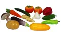 Produktbild: Deko Gemüse Mix künstlich 13 Stück SET REALISTISCH / Gurke Tomate Paprika Mais