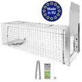 Produktbild: Tierfalle Lebendfalle Marderfalle Katze  80 x 26 x 26 cm Stable Petigi