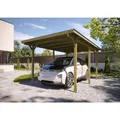Produktbild: Weka Flachdachcarport Einzelcarport 606 Gr. 1