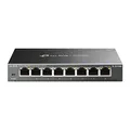 Produktbild: TP-Link TL-SG108E Managed Switch 8 Port Gigabit Ethernet LAN Switch(Plug-and-Play Netzwerk Switch,Metallgehäuse, QoS, IGMP-Snooping,LAN Verteiler, zentrales Management, energieeffizient) schwarz