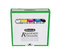 Produktbild: Schmincke - AKADEMIE Gouache, 5 x 20 ml-Tuben, 72 205 097, 5 Grundfarben im Kartonset, deckende, matte und farbstarke Farbtöne, hohe Lichtechtheit, Mischen, Farbenlehre