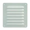 Produktbild: Marley Aluminium Lüftungsgitter Gitter 155x155 weiß wetterfest