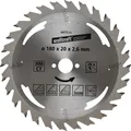 Produktbild: Wolfcraft Kreissägeblatt Ø 180 mm Bohrung Ø 20 mm 28 Zähne  Kreissägeblatt