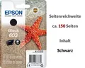 Produktbild: Original Epson 603 603 XL Tinte Patronen Multipack Druckerpatronen Seestern OVP