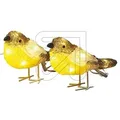 Produktbild: LED Acryl Vögel 5er-Set 40 warmweiße LED außen