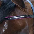 Produktbild: STAR Trensenzaum Diamond ENGL.Komb., Fuchsia, Pony