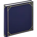 Produktbild: walther design Fotoalbum blau 30 x 30 cm Kunstleder mit Prägung, Standard Album MX-200-L