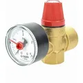 Produktbild: Caleffi Membran-sicherheitsventil 2,5 Bar Mit Manometer 1/2 Zoll (eingang) 532142