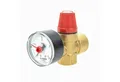 Produktbild: Caleffi Heizkörper Membran-Sicherheitsventil 2,5 bar mit Manometer 1/2 Zoll (Eingang)