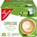Produktbild: G&G Cappuccino Kaffeekapseln geeignet für Nescafe Dolce Gusto 1x8 Portionen