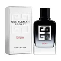 Produktbild: Givenchy Gentleman Society Sport Eau de Parfum, Spray, 60 ml, frisch, holzig, aromatisch, mit Noten von Zitrone, Vetiver und bernsteinfarbenen Hölzern