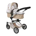 Produktbild: Bayer Chic 2000 Puppen Kombi-Puppenwagen MIKA Bärchen beige NEU