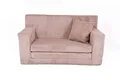 Produktbild: FORTISLINE Kindersofa aus Schaumstoff mit abnehmbarem Bezug Kinderzimmer Altrosa