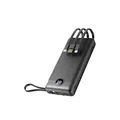 Produktbild: VEGER Powerbank 20 000 mAh mit integriertem Micro USB / Typ C / Lightning C20 Kabel (W2047 / W2059) schwarz