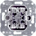 Produktbild: GIRA System 55 Standard E2 Reinweiß glänzend USB Steckdose Rahmen Schalter Wippe