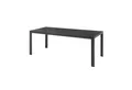 Produktbild: riess-ambiente Gartentisch DESIGNO 205cm anthrazit / schwarz (Einzelartikel, 1-St), wetterfest · Aluminium · Outdoor · Terrasse · bis 8 Personen · Design